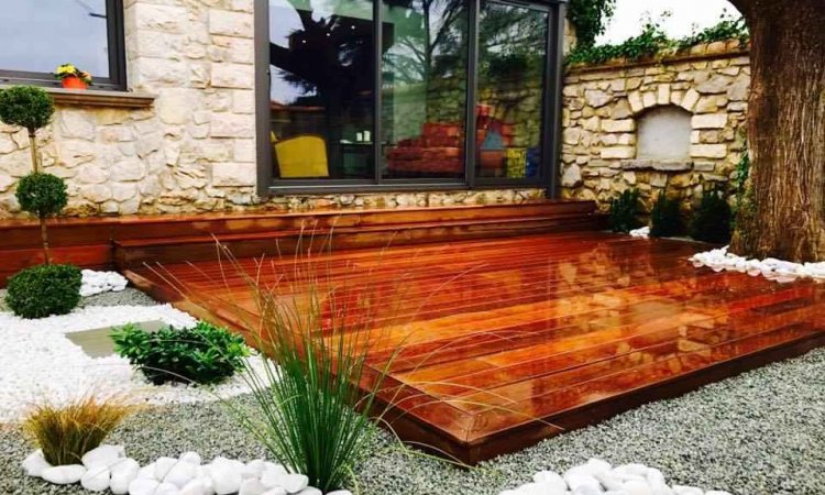 Création de terrasse en bois - Saint-Jean-de-Védas - Rodriguez Paysages